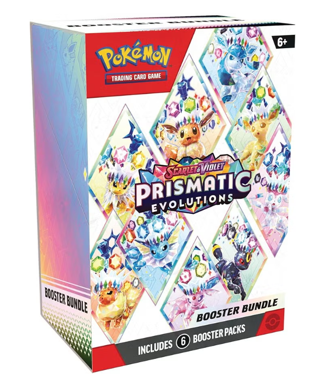 Pokemon Scarlet & Violet—Prismatic Evolutions Booster Bundle