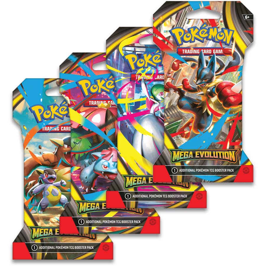 Pokemon TCG Mega Evolution Sleeved Booster Pack