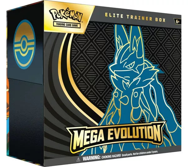 Pokemon TCG Mega Evolution Elite Trainer Box - Lucario