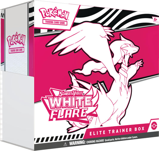 Pokemon TCG Scarlet And Violet White Flare Eliter Training box