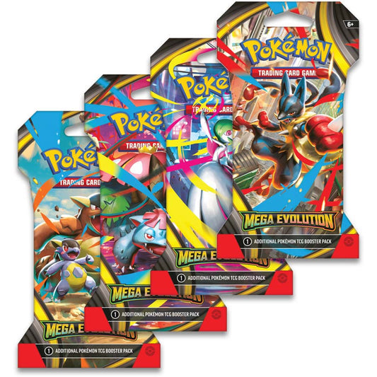 Pokemon TCG Mega Evolution Sleeved Booster Pack